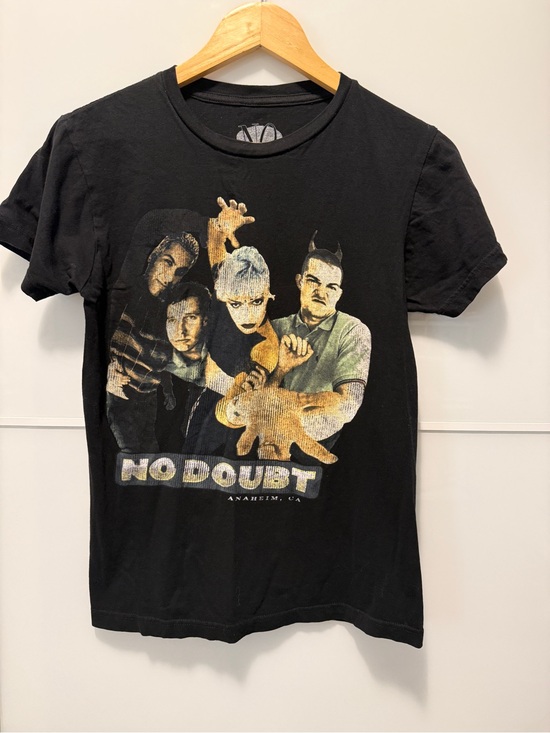 Vintage Tops - No Doubt Band Tee in Black
